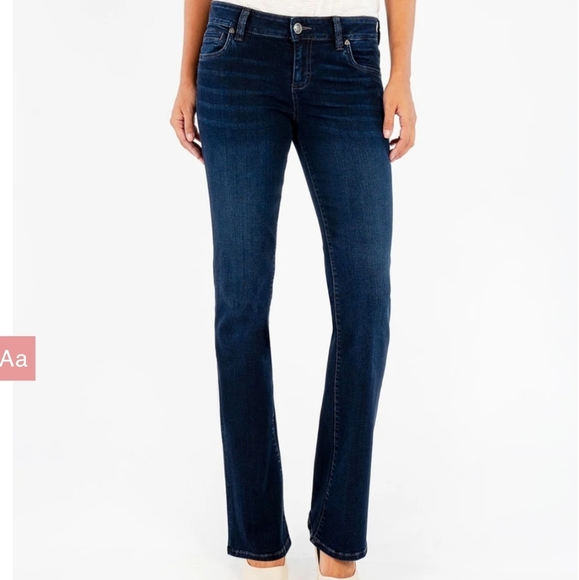 Kut from Kloth Mid Rise Bootcut Dark Wash Jeans Size 8 - Picture 16 of 16